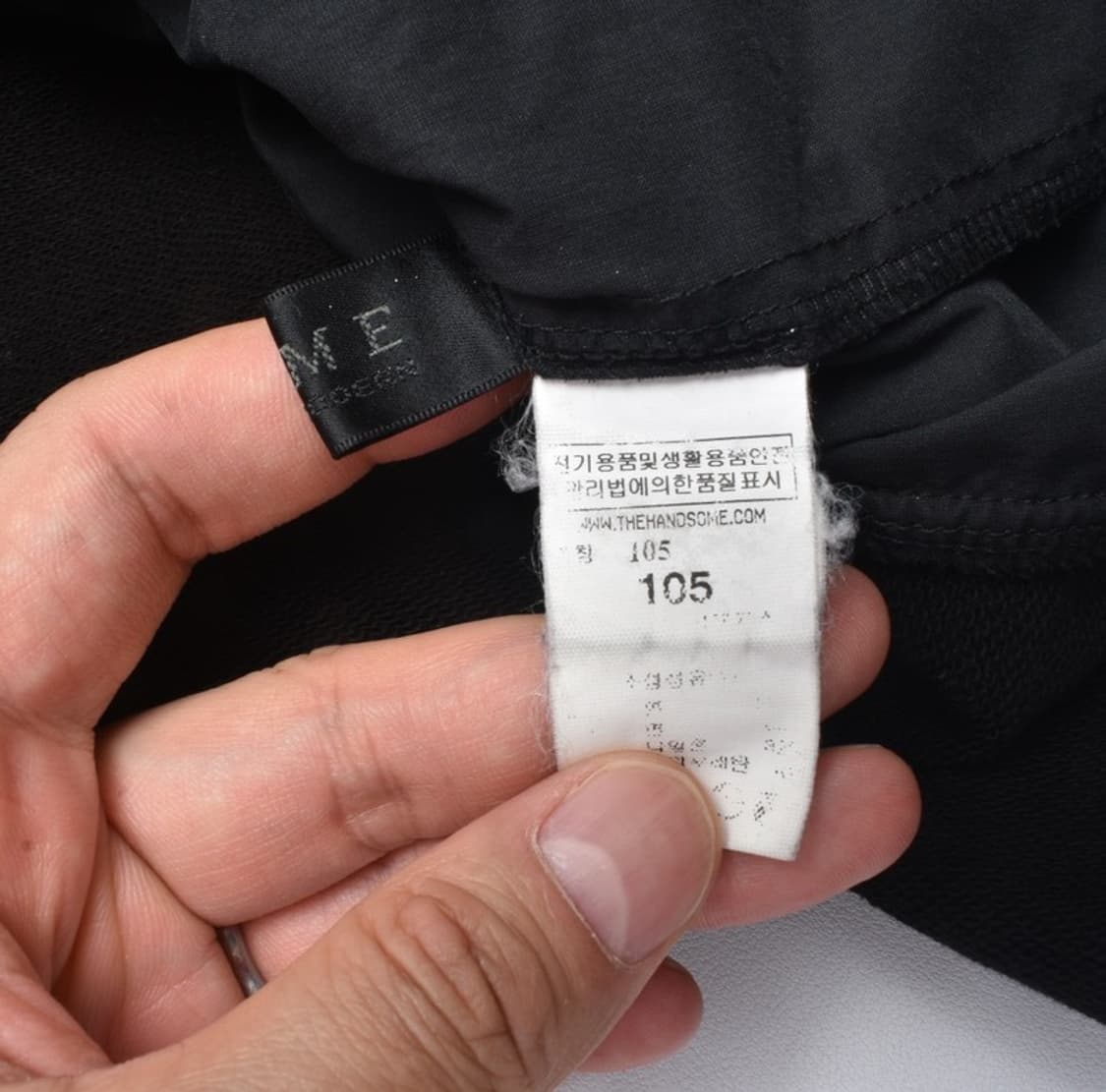 2018 타임옴므 코튼 나일론 후드 셔츠 믹스 티셔츠 105  상품이미지6