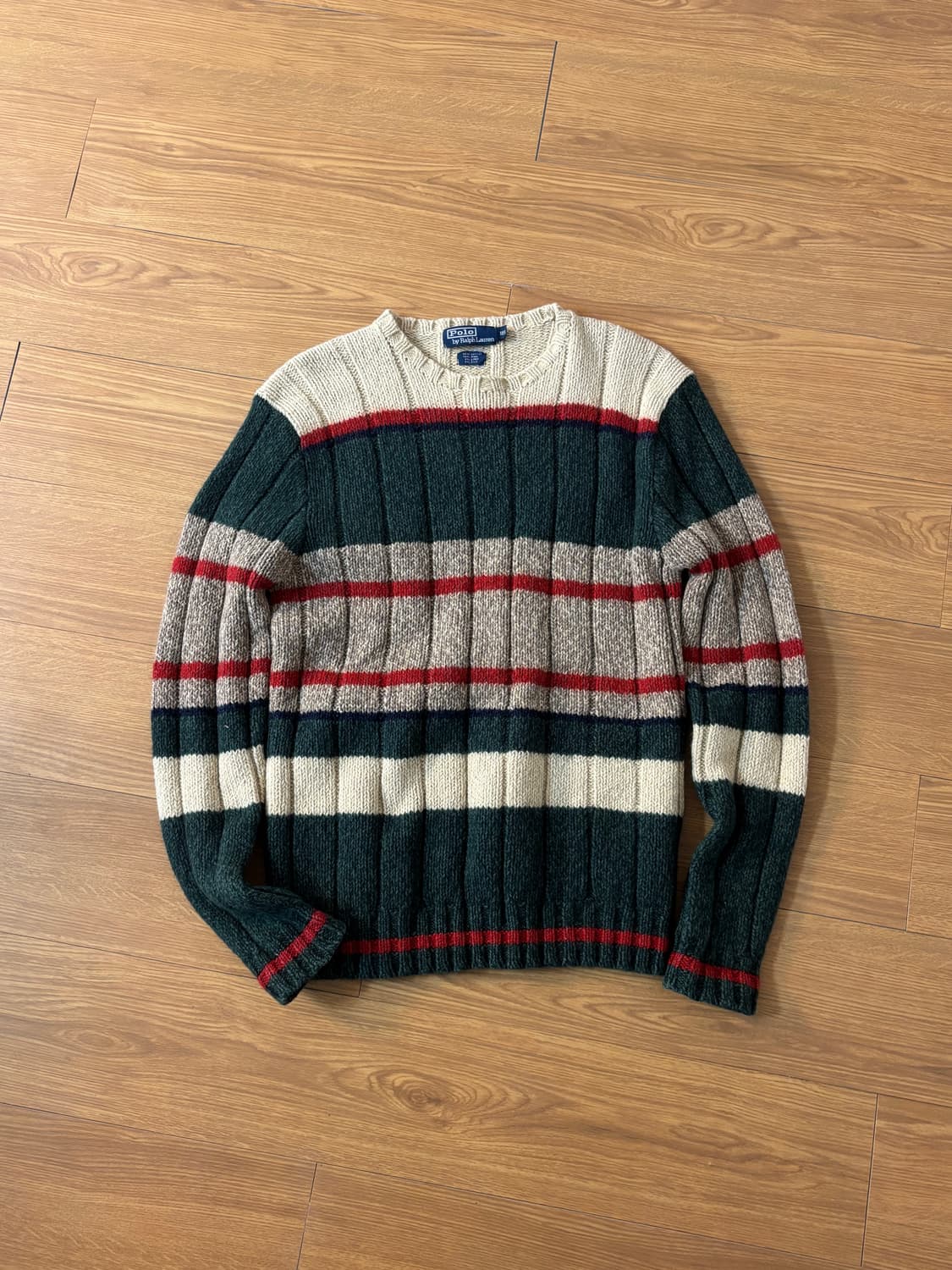 폴로 스트라이프 니트 상품이미지1