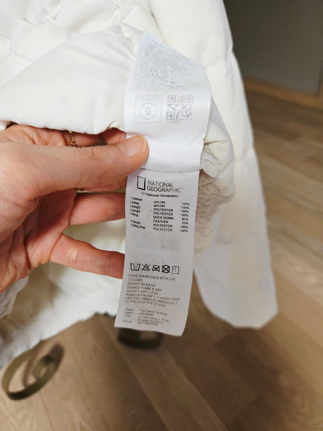 [s] 내셔널지오그래픽 여성 덕다운 경량 패딩 상품이미지7