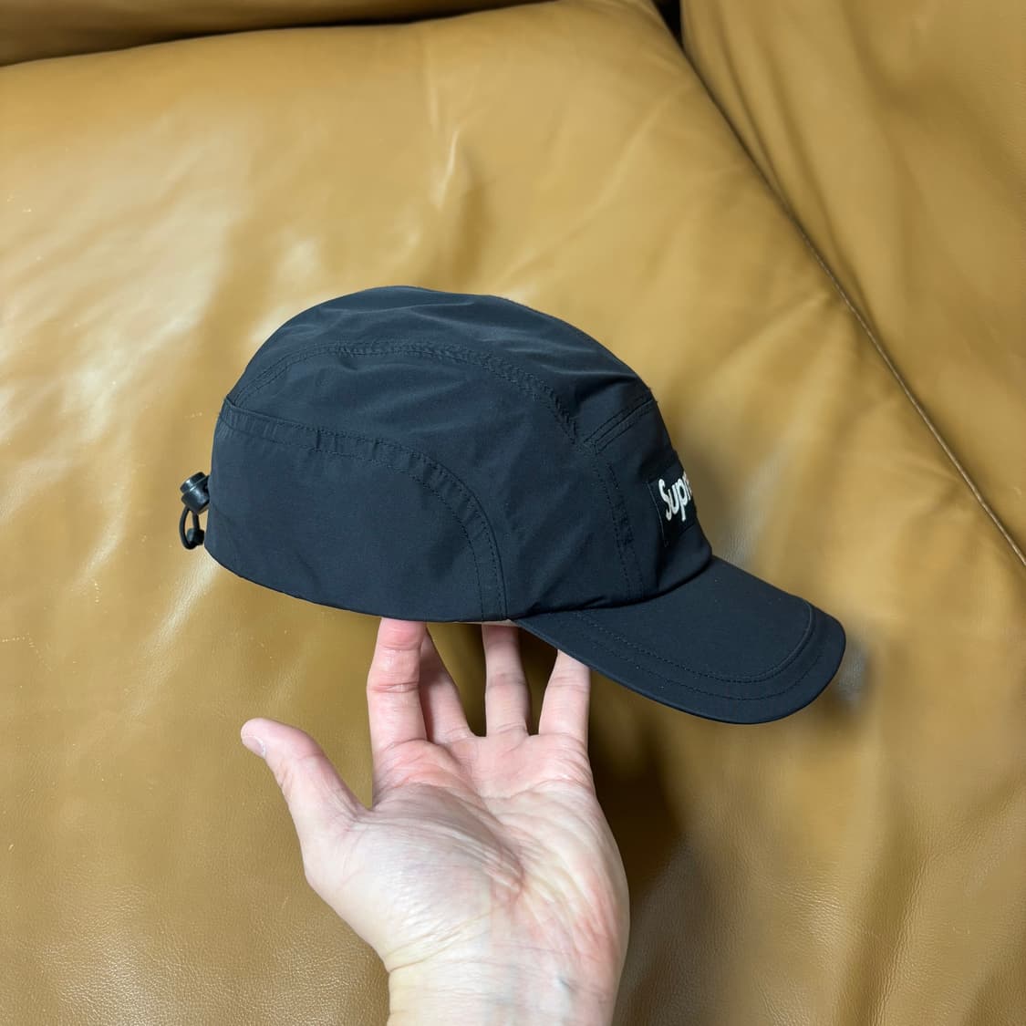 슈프림 캠프캡 모자 박스로고 22FW 고어텍스 블랙 상품이미지4