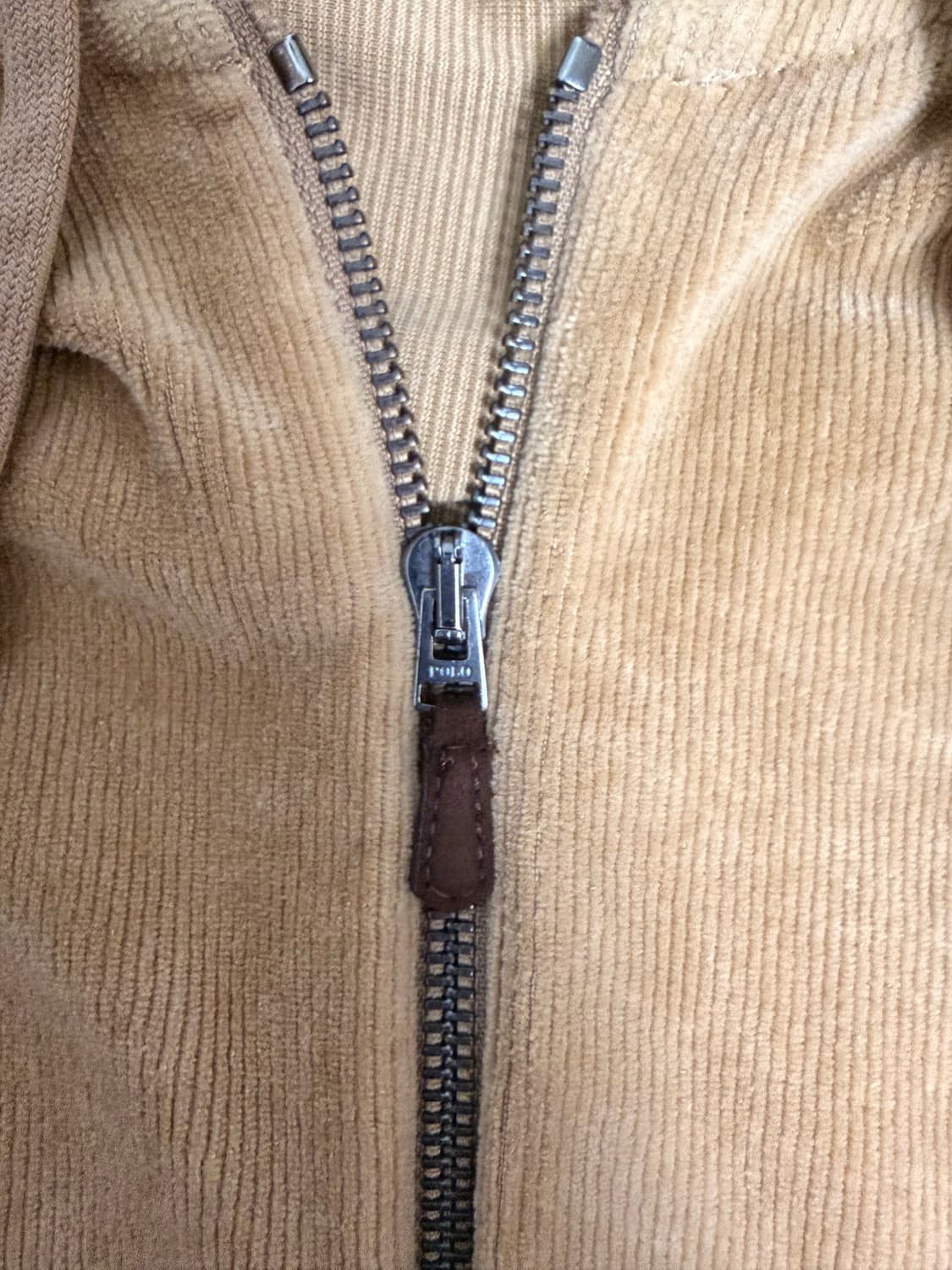 폴로 랄프로렌 코듀로이 후드 집업 M 상품이미지2