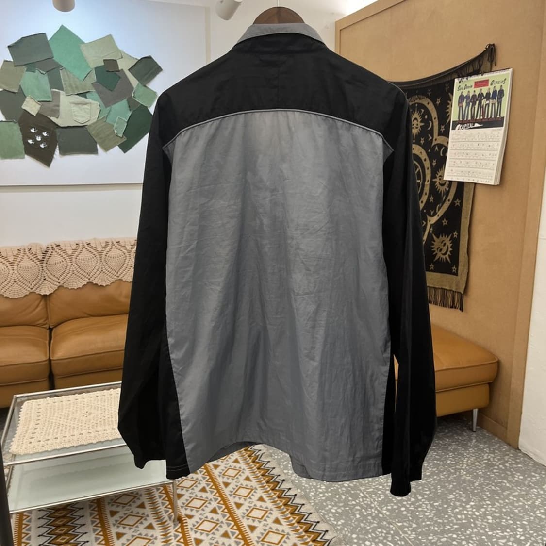 나이키 올드스쿨 레트로 배색 바람막이 자켓 XXL C10822 상품이미지4