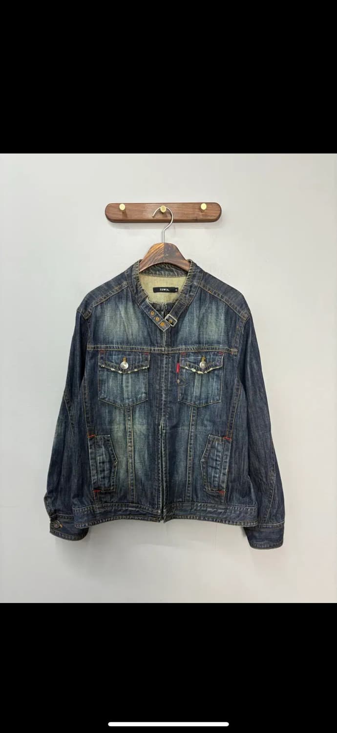 에드윈 데님 바이커 자켓 H1433 상품이미지2