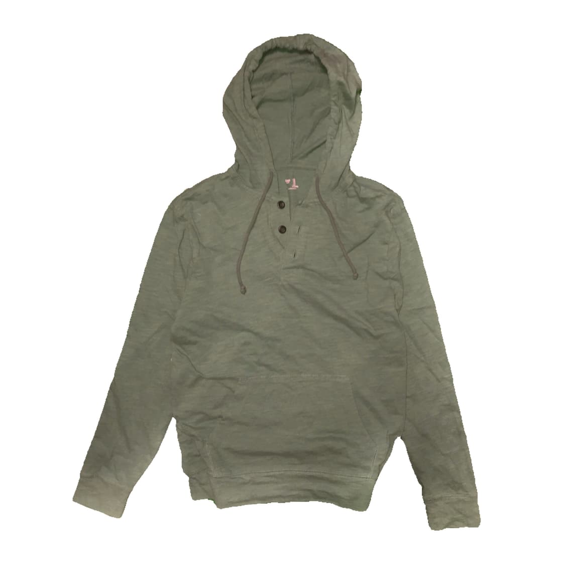 Kaki long sleeve hoodie 상품이미지1