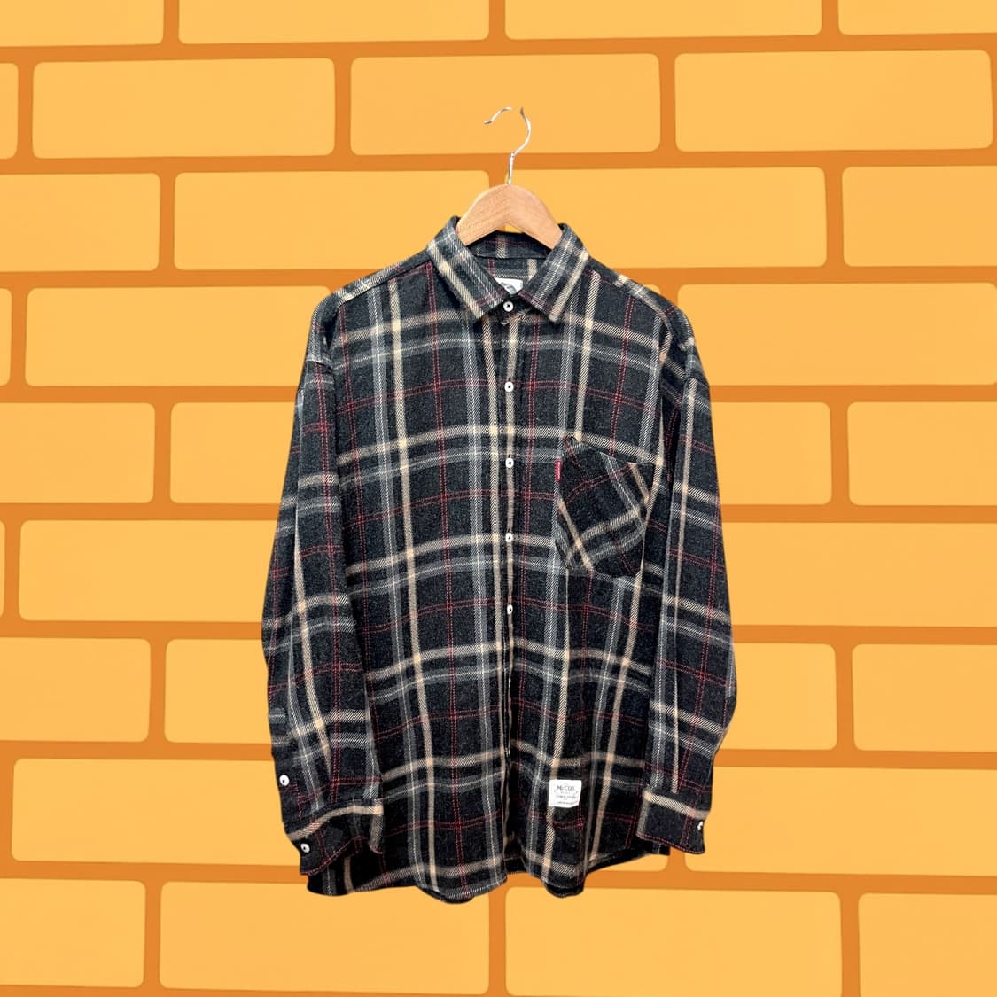 McCoy by Gill 인더스트리얼 체크 셔츠 (L) 상품이미지1