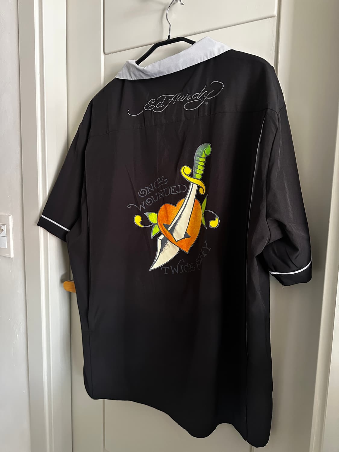 Ed Hardy 에드하디 오픈카라 셔츠 상품이미지1