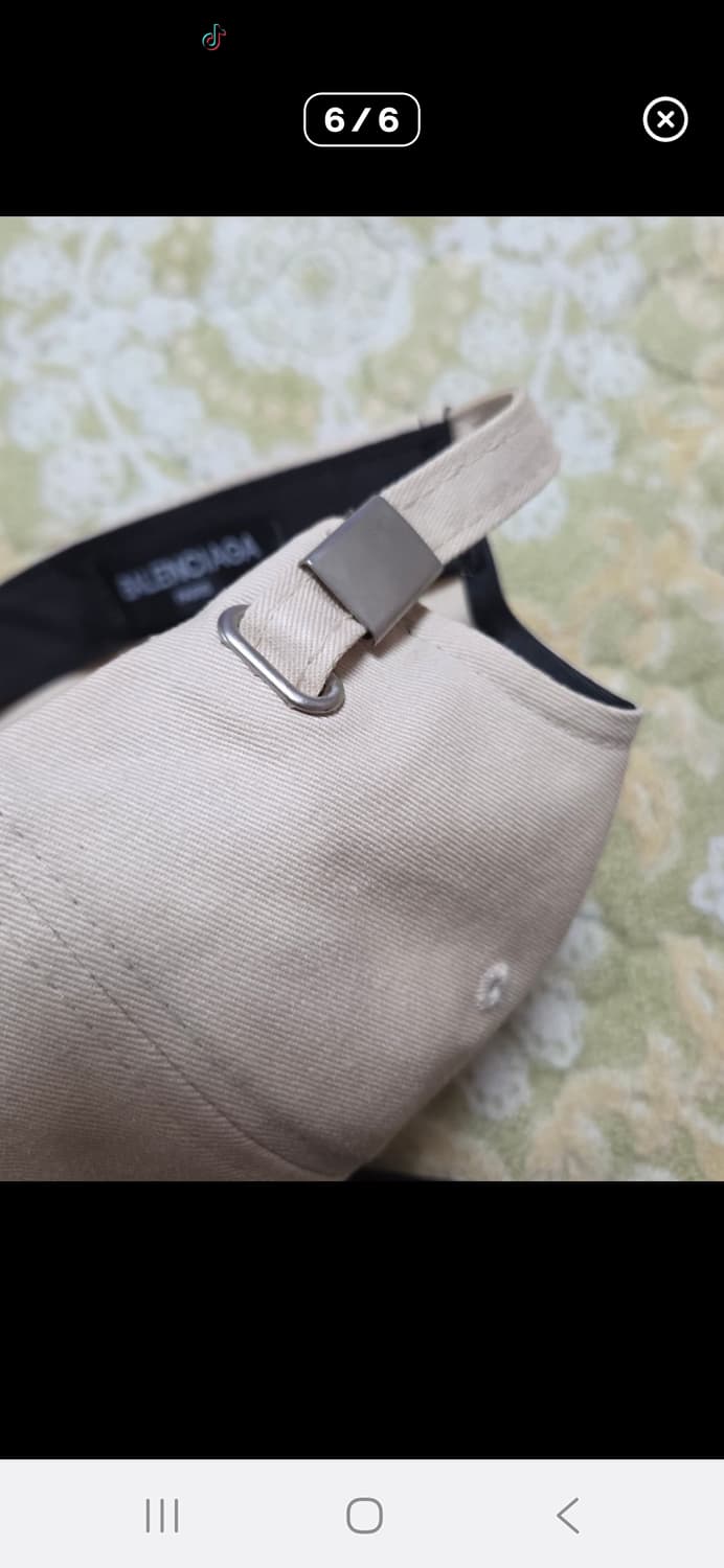 발렌시아가 BB 로고 캡 모자 상품이미지6