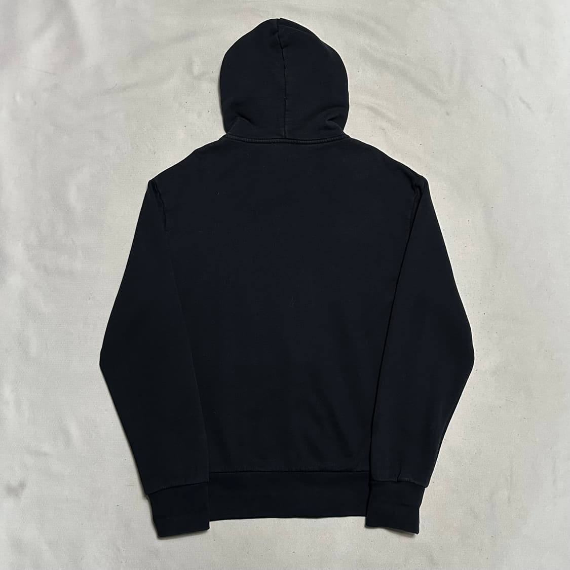 M 메종키츠네 트리컬러 폭스 블랙 후드집업 상품이미지3