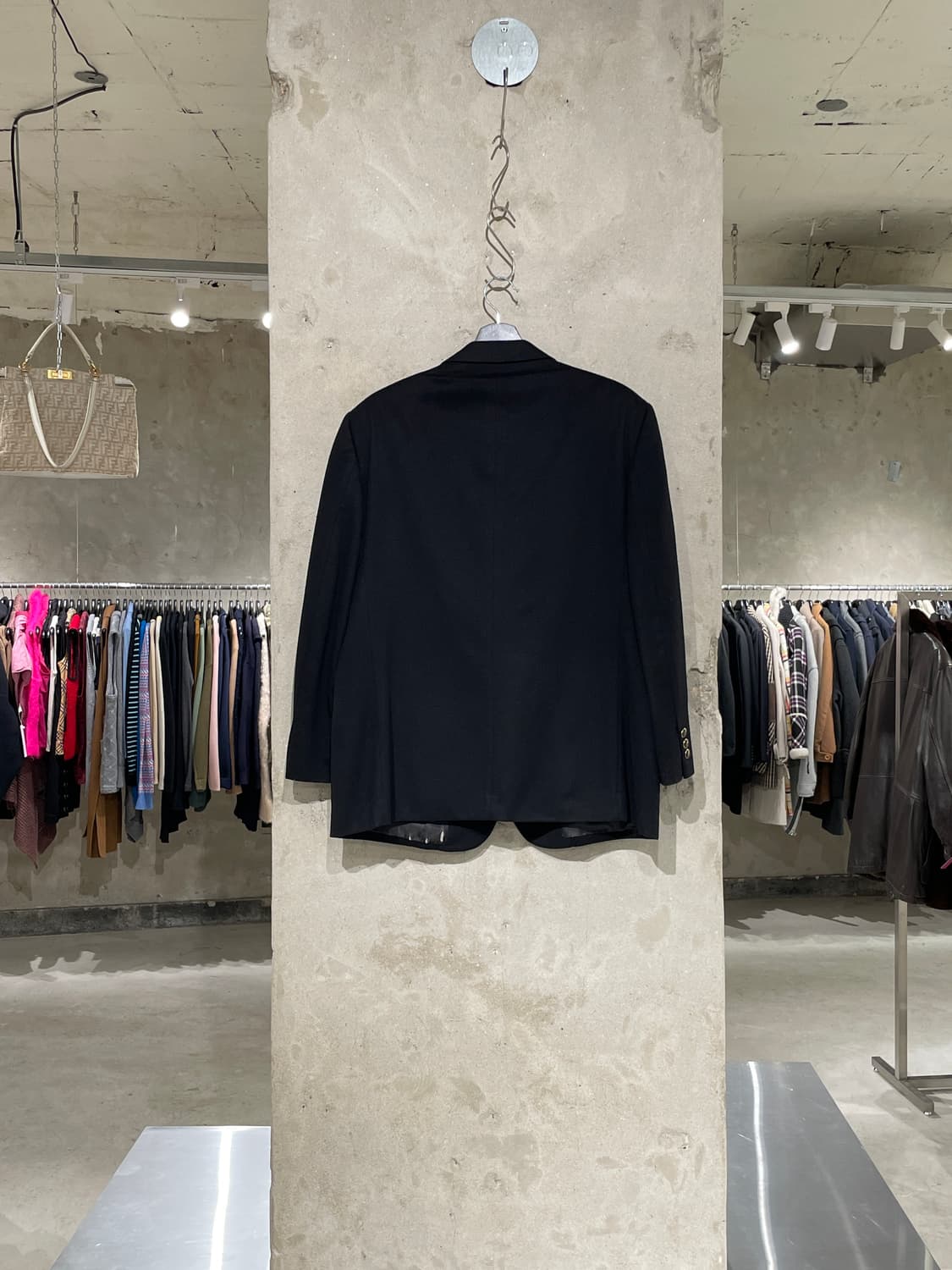 지방시 무슈 블랙 클래식 캐시미어 2B 블레이저 상품이미지6