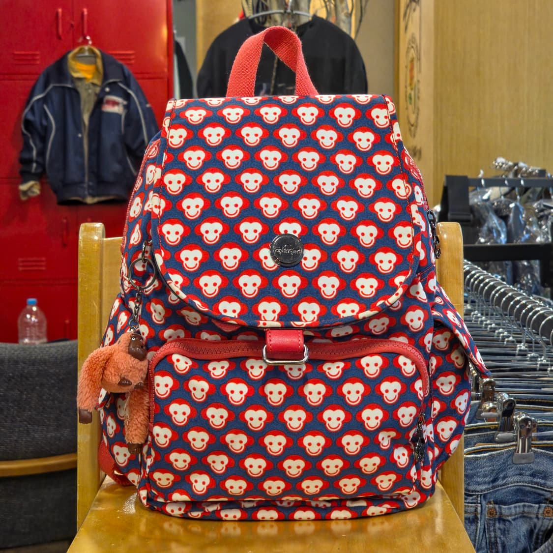 키플링 고릴라 패턴 백팩 가방 상품이미지3