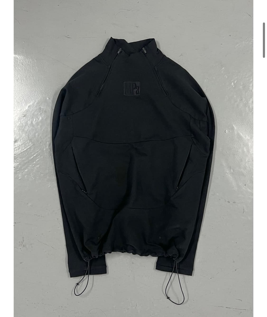 MPa SOFT-SHELL HALF ZIP (BLACK) 상품이미지3