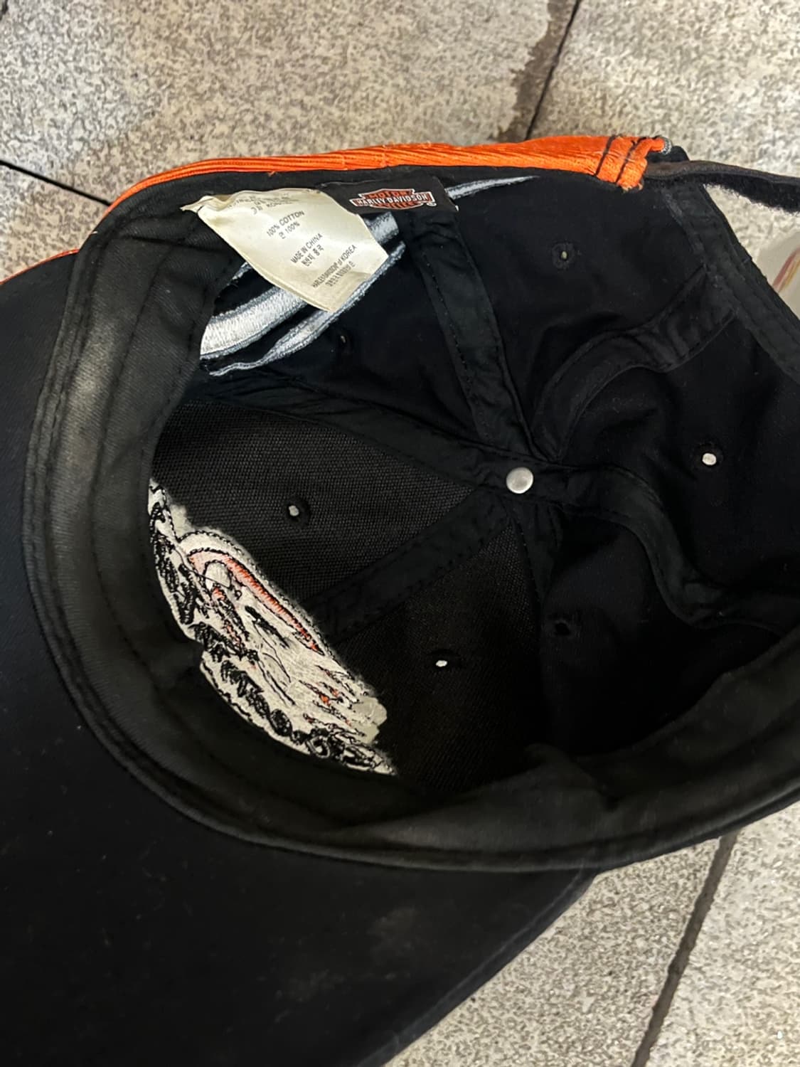 할리 데이비슨 이글 모터사이클 캡 상품이미지7