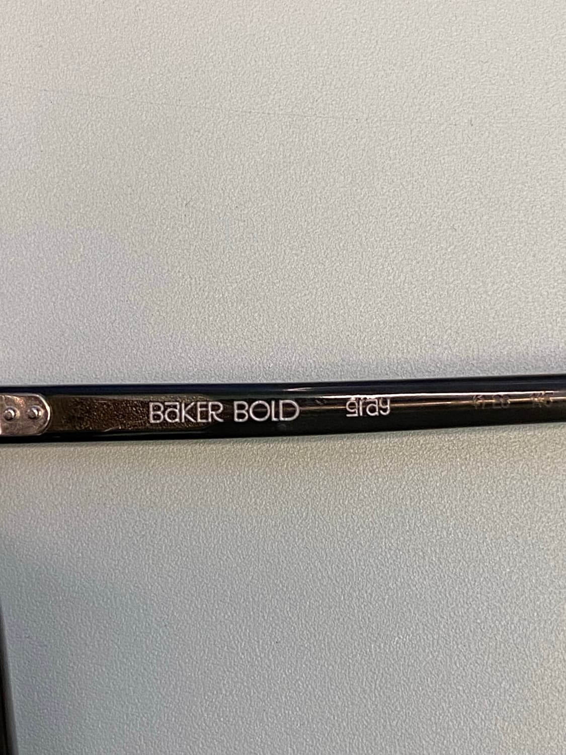 GINGEREYEWEAR 진저아이웨어 베이커 볼드 안경 상품이미지5