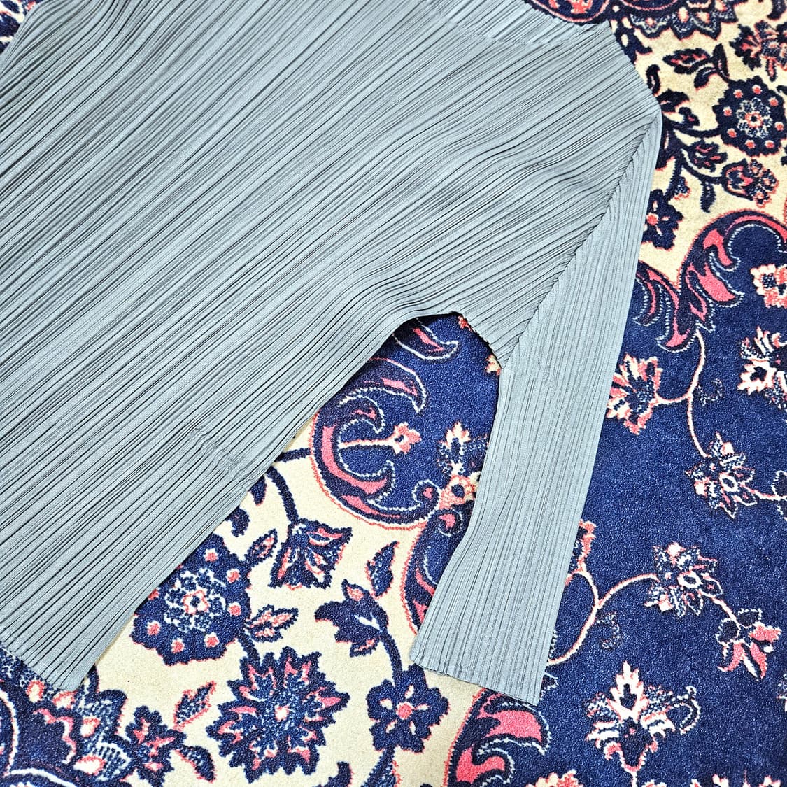 (국내매장) 플리츠플리즈 7부 라운드넥 셔츠 4size 상품이미지2