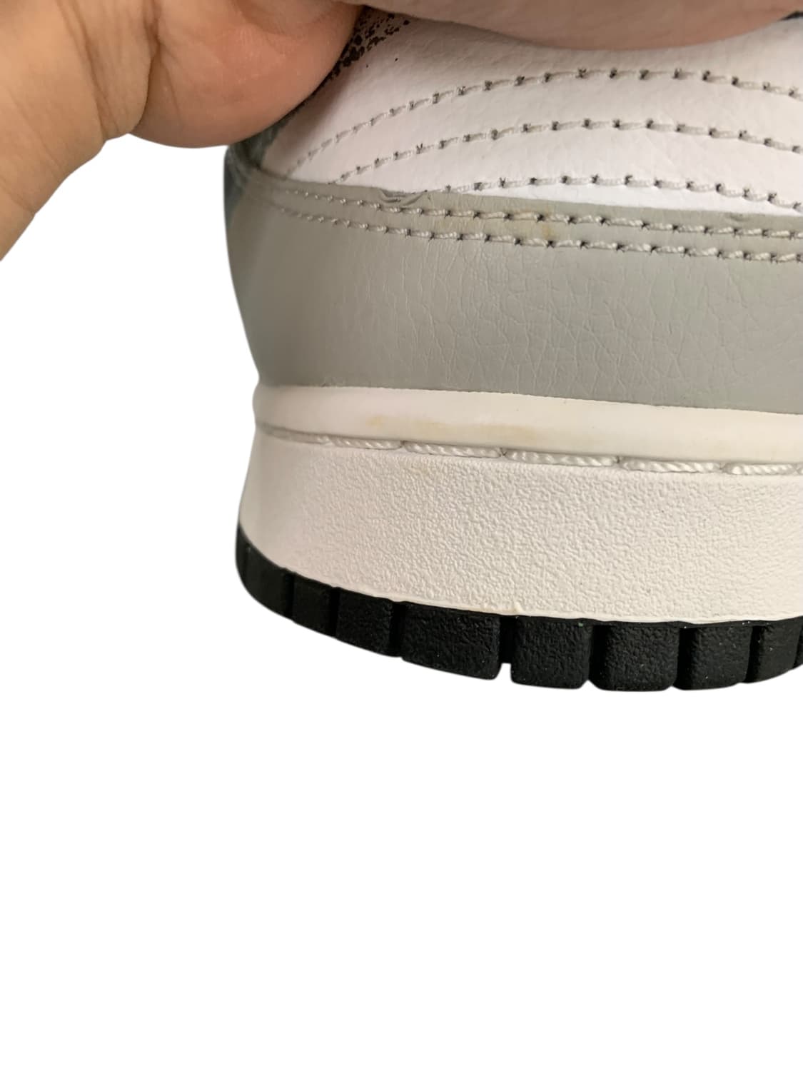 나이키 덩크로우 스프레이 페인트 스우시 그레이 270  상품이미지8