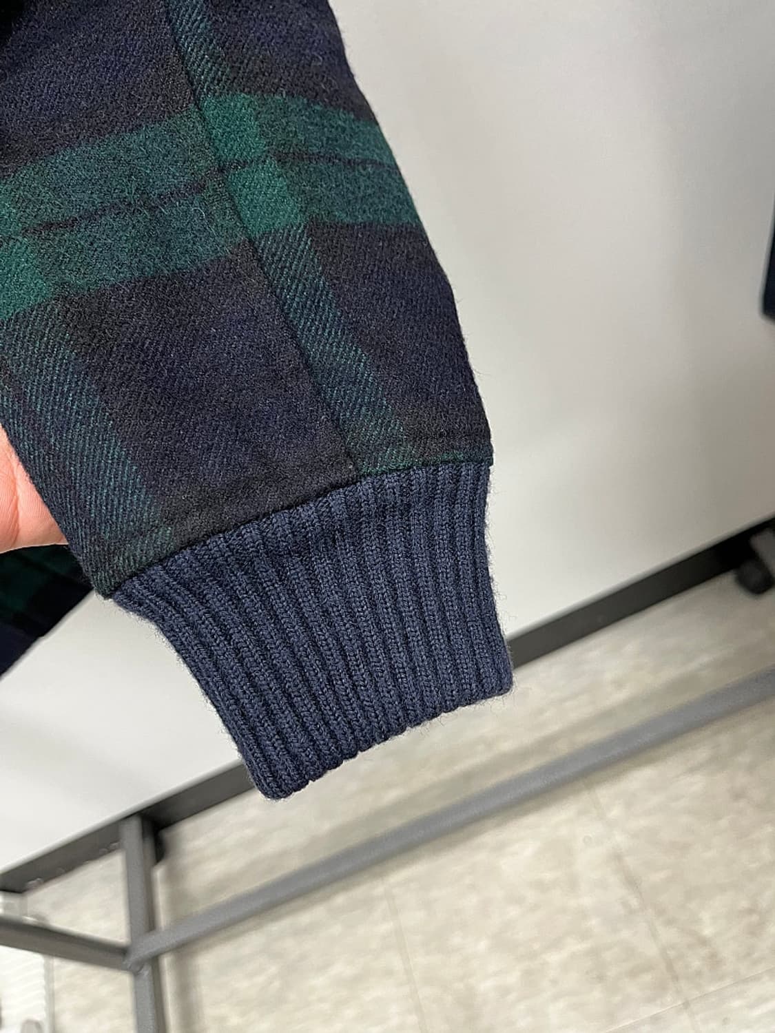 100-105) 울리치 블랙와치 헤링턴 자켓  상품이미지8