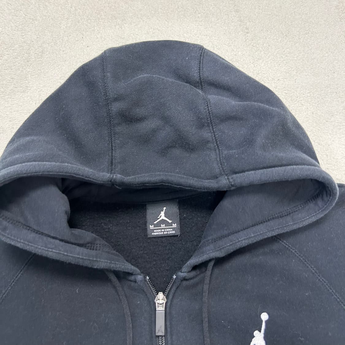 Jordan Black Hood Zip-up 상품이미지6
