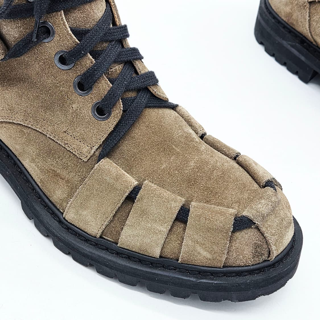  드리스반노튼 16AW 스웨이드 부츠 브라운 (42)  상품이미지6