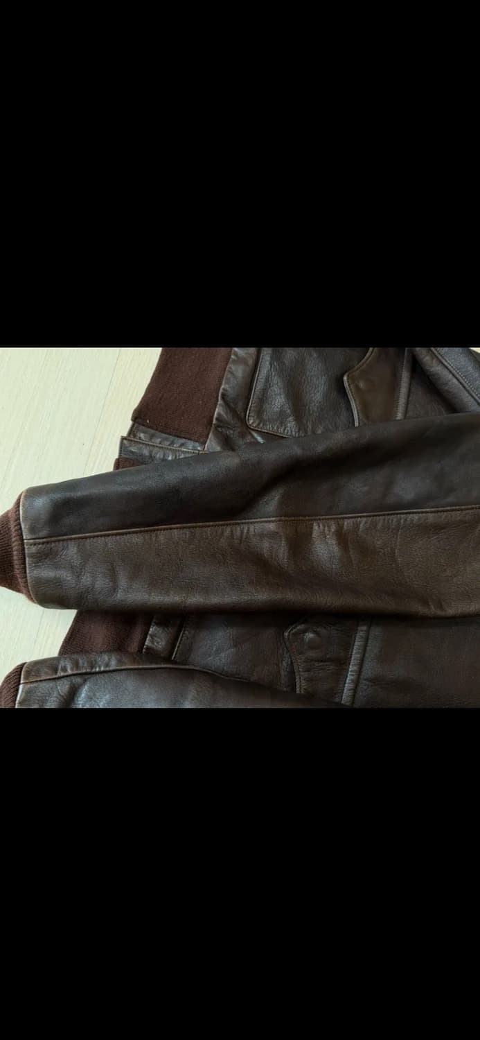 리얼맥코이 a-2 씰브라운 44사이즈 판매 상품이미지9