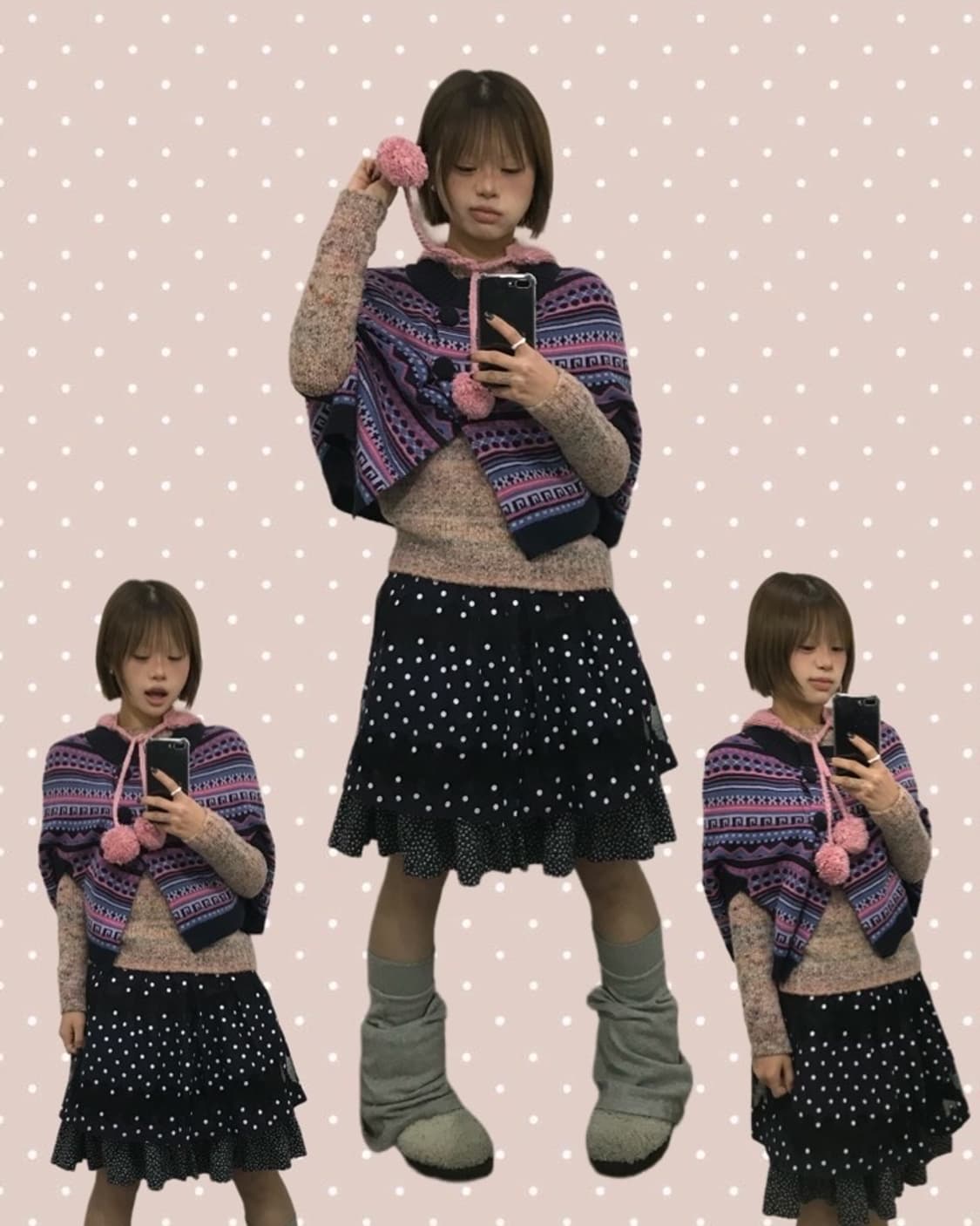 No.딸기우유 코디 set  상품이미지1