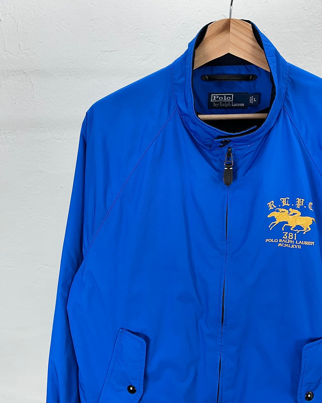 폴로 랄프로렌 오션 블루 클래식 폴리쉘 바라쿠타 자켓 상품이미지2