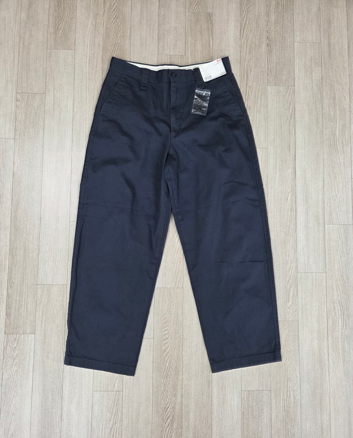 (새상품)유니클로U 와이드 치노 팬츠 07그레이 82 허리 32 상품이미지1