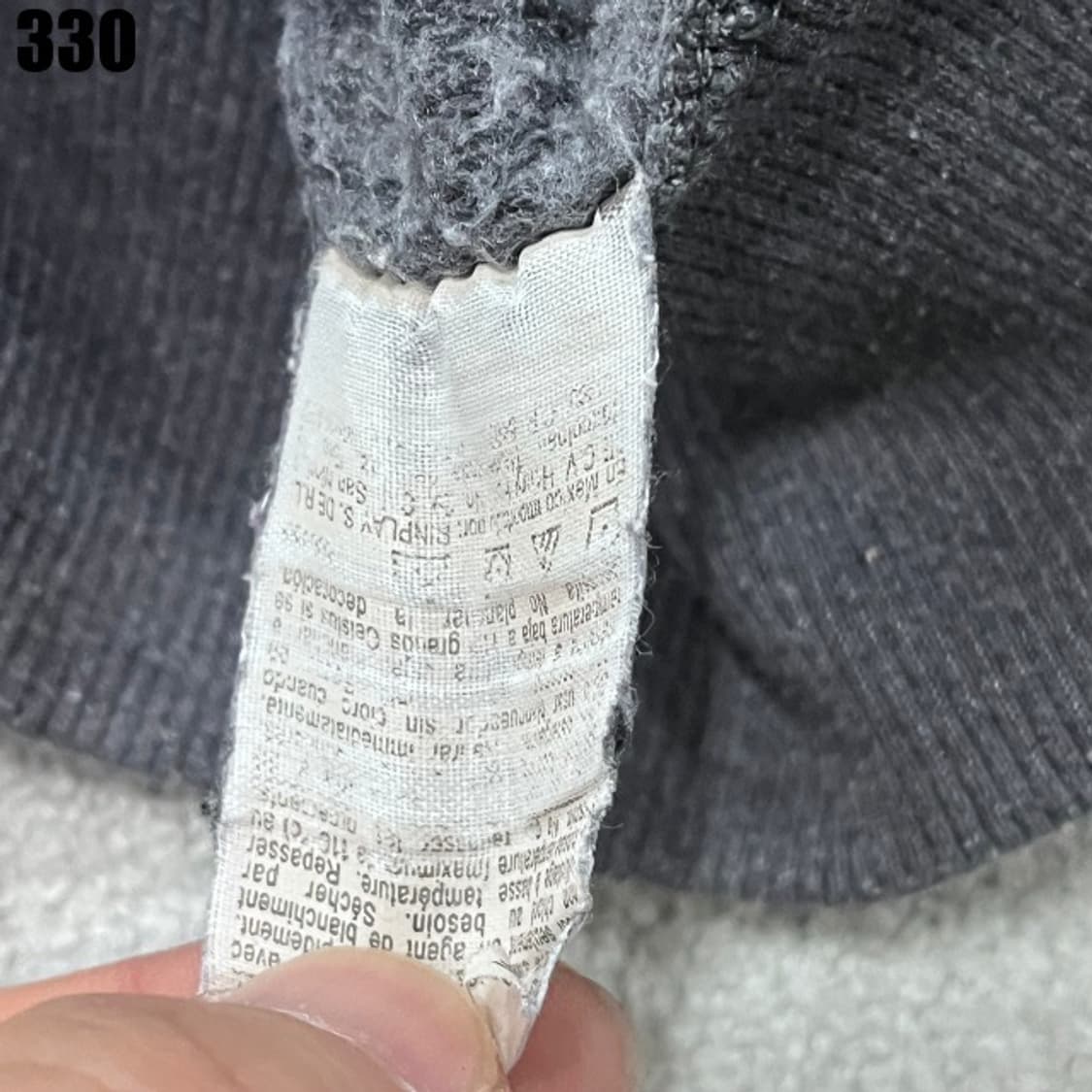 챔피온 그레이 후드집업  상품이미지3