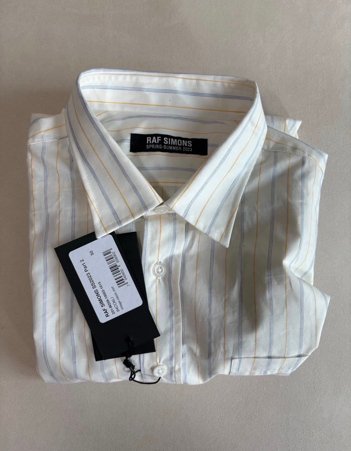 [50] 라프시몬스 스트라이프 셔츠 상품이미지2