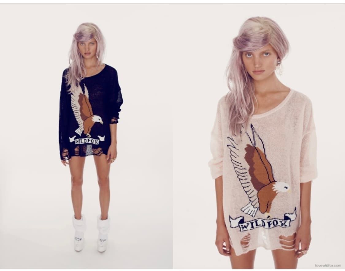 wildfox 와일드폭스 이글 니트 스웨터 상품이미지2