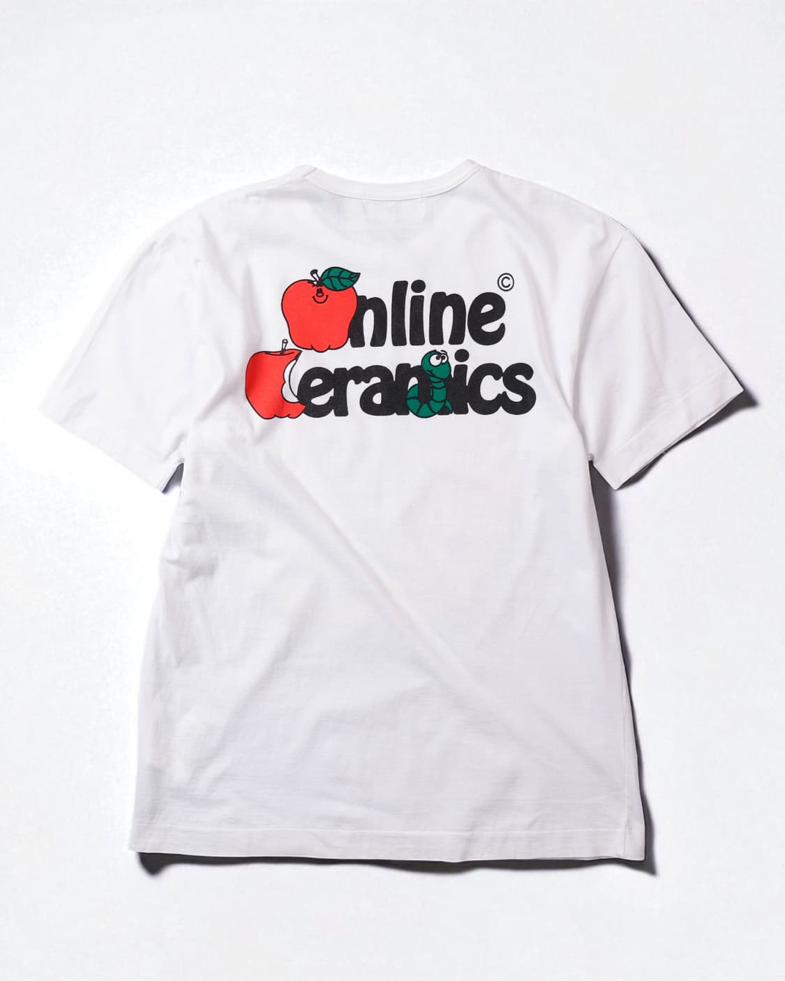 [Online Ceramics x CDG] 문 터틀 프린팅 티셔츠  상품이미지2