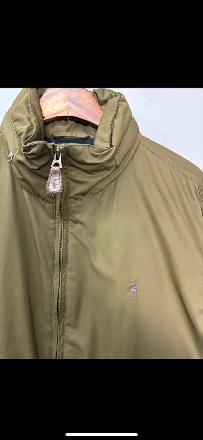 폴로랄프로렌 플리스 나일론 카키 페리 블루종자켓 H1866 상품이미지3