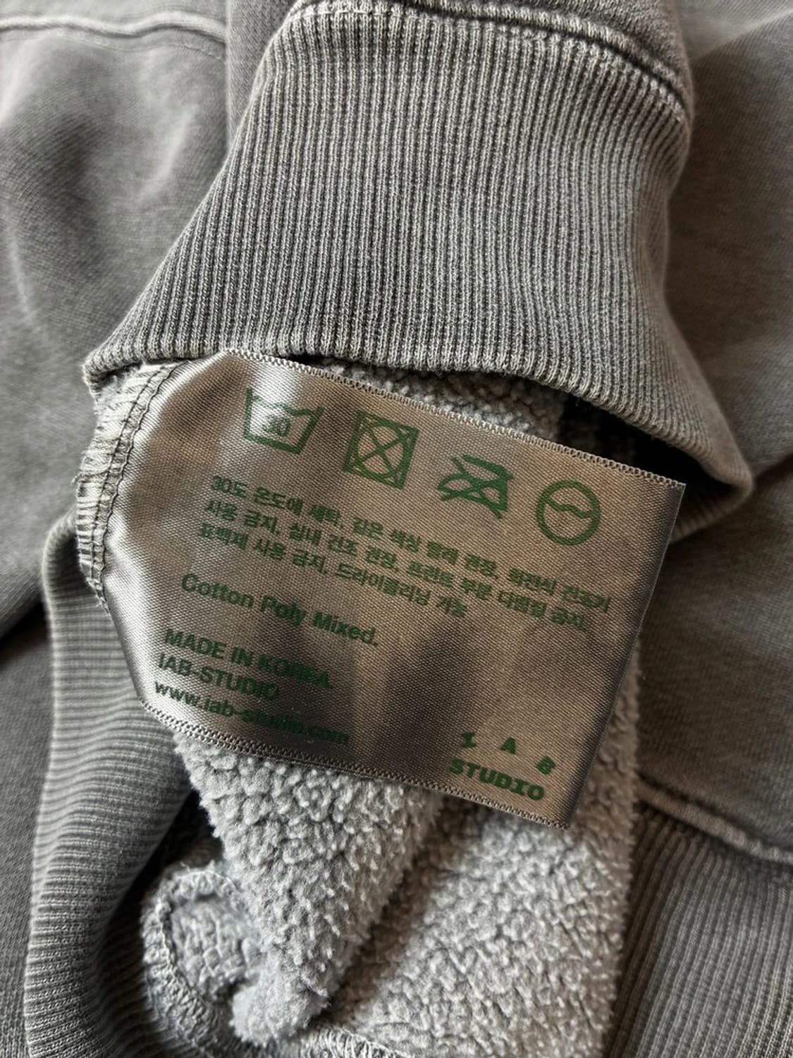 아이앱스튜디오 피그먼트 다잉 후드 티셔츠 PN9006 상품이미지10