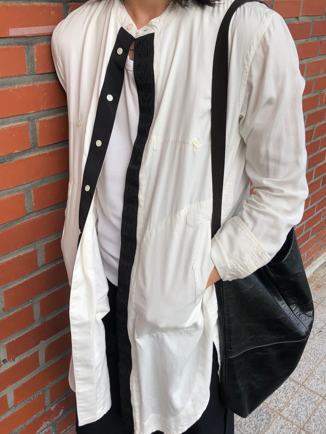 타카히로미야시타더솔로이스트 웨스턴 자수 롱셔츠 상품이미지3