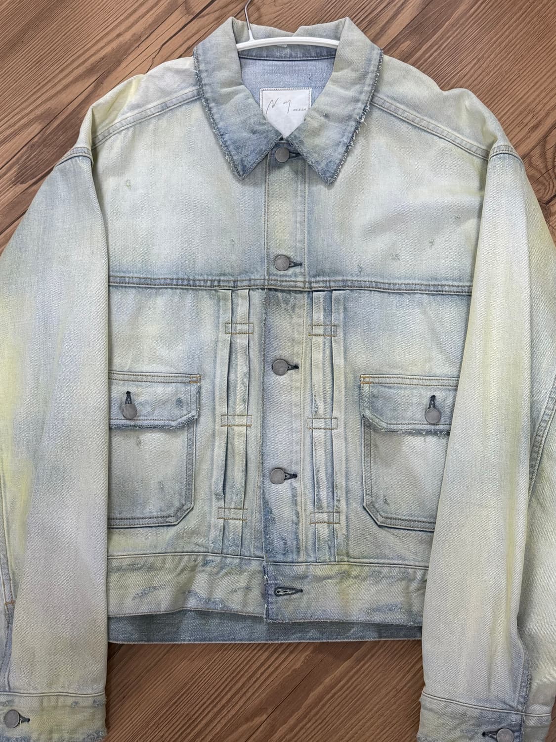 안셀름 크래쉬 데님 자켓 상품이미지3