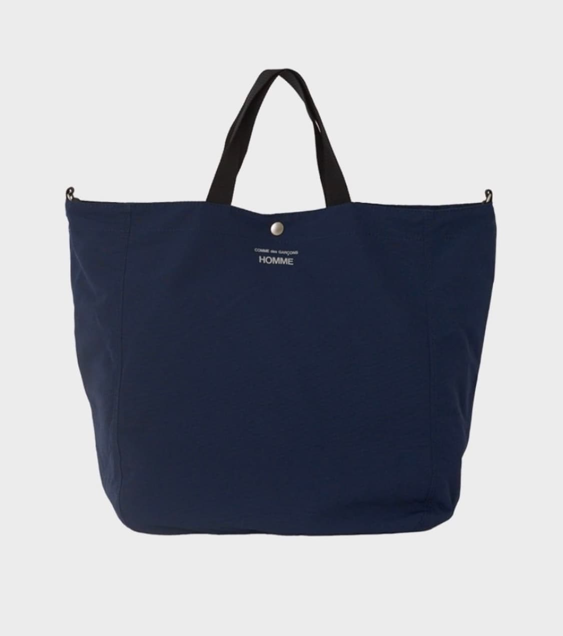 꼼데가르송 옴므 코튼 나일론 그로스 그레인 토트백 숄더백 가방 상품이미지1