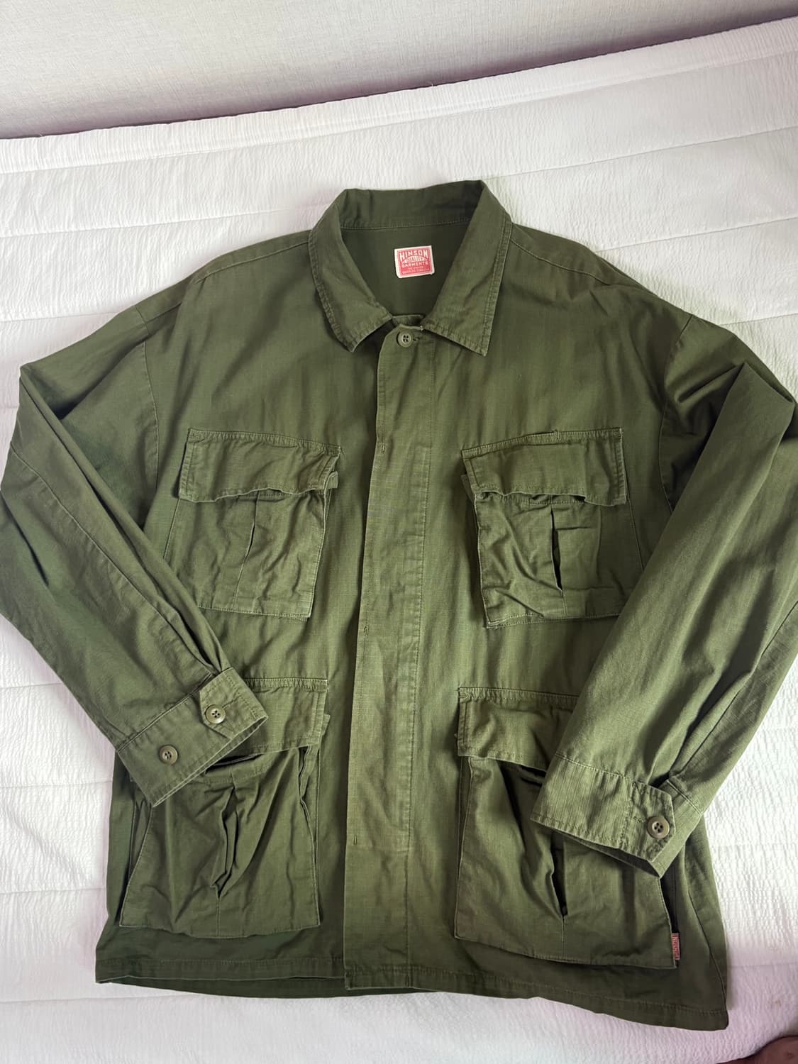 Hinson 밀리터리 퍼티그 자켓 상품이미지1