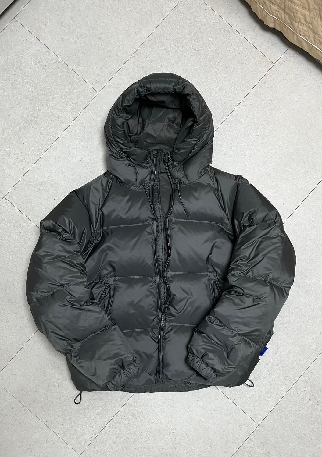 자라 워터프루프 패딩 점퍼 그레이 S 상품이미지1