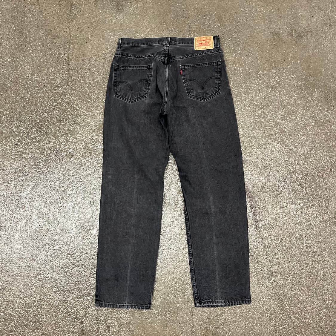 00s 리바이스550 블랙진 (33“) 상품이미지4