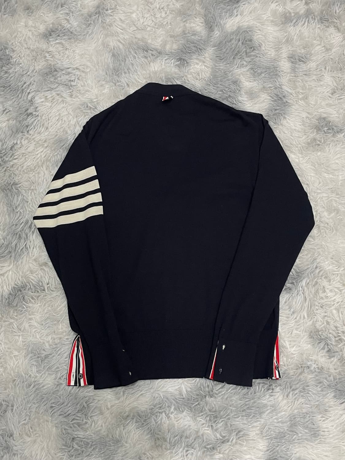 톰브라운 메리노 울 가디건 네이비 [3] 상품이미지2