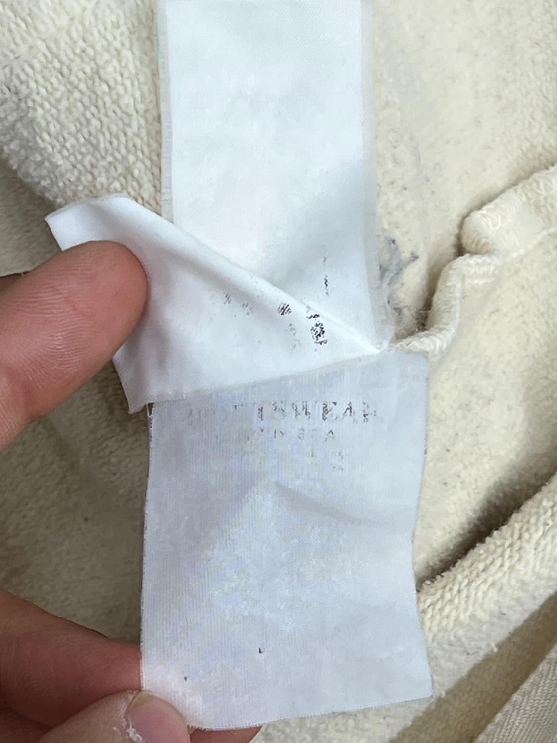 스톤아일랜드 00s 컴팩트 아이보리 코튼 자켓 상품이미지8