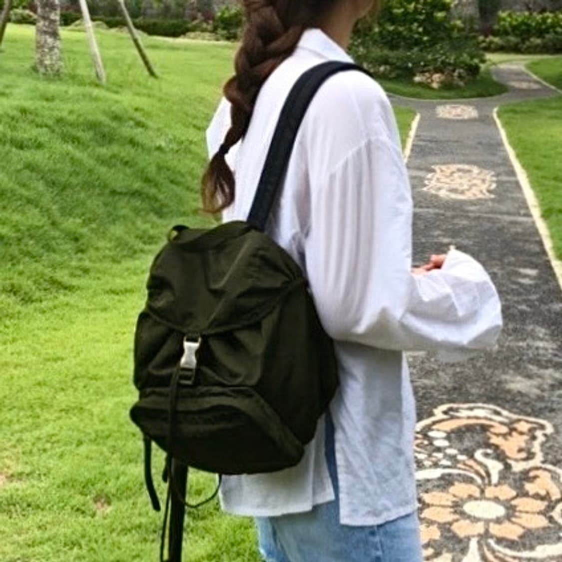 프라다 포코노 원버클 백팩 판매합니다. 상품이미지1