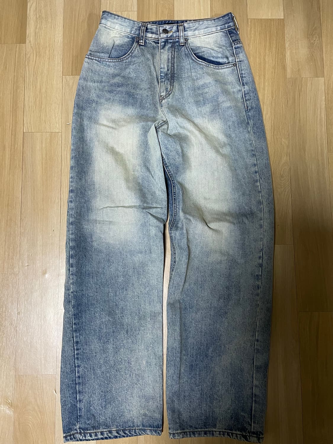 오도어 Tony wide denim in blue 1사이즈 상품이미지9