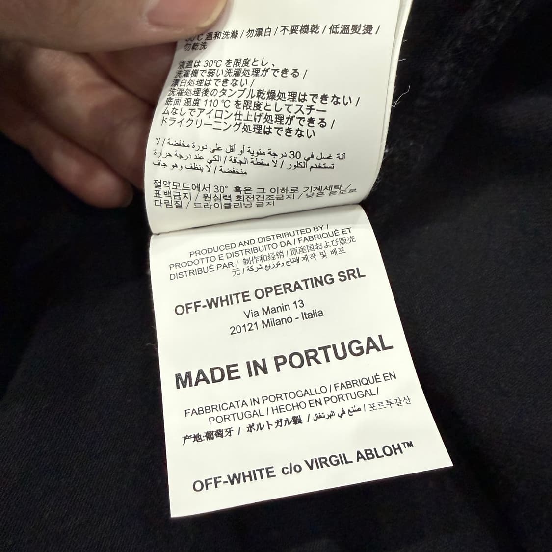 S 오프화이트 스파이더 애로우 반팔 티셔츠 상품이미지6