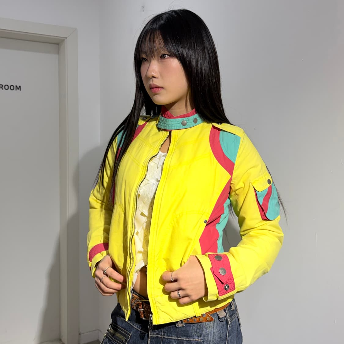 디젤 바이커 패딩 자켓 상품이미지1