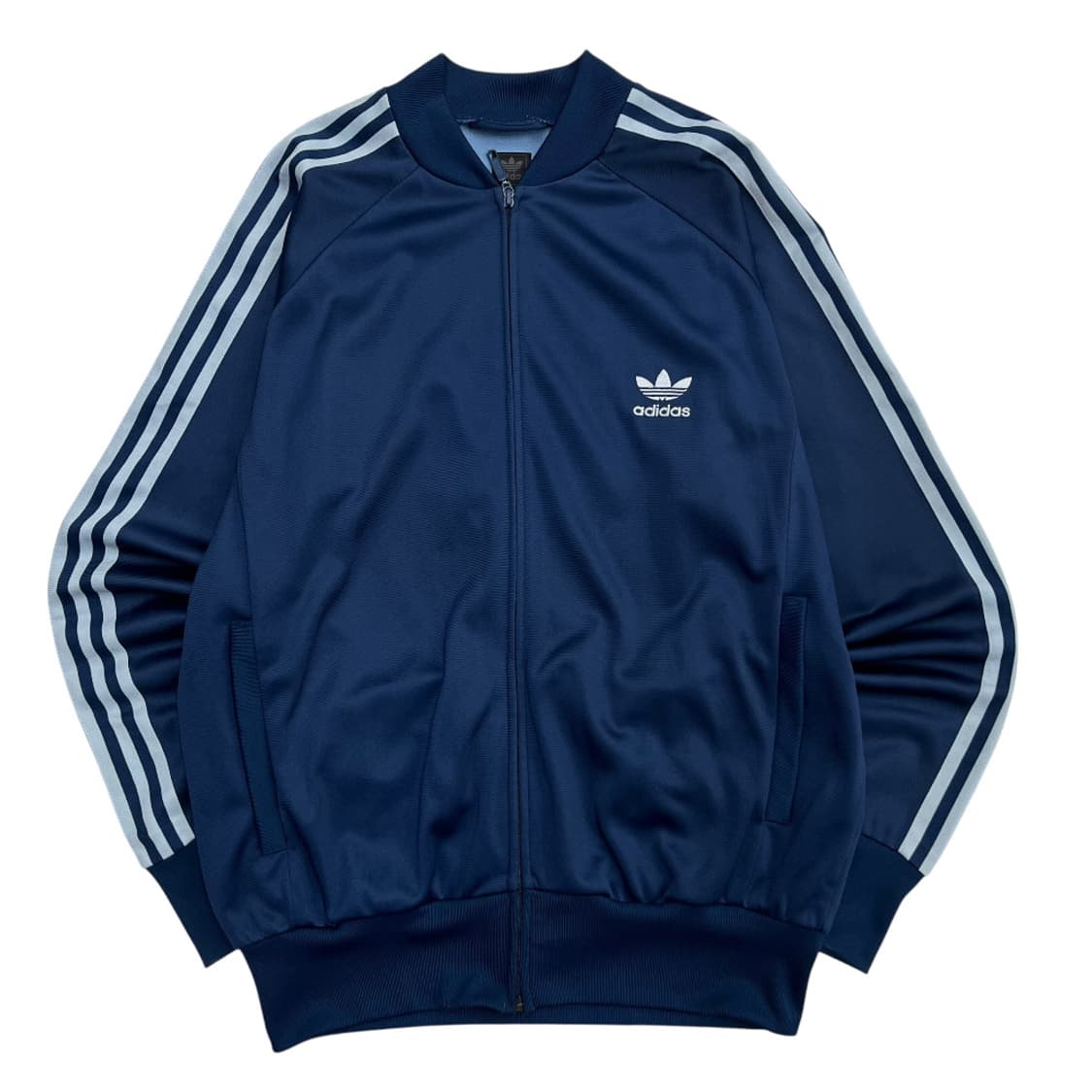아디다스 슈퍼스타 스카이블루라인 네이비 트랙탑 110 상품이미지3