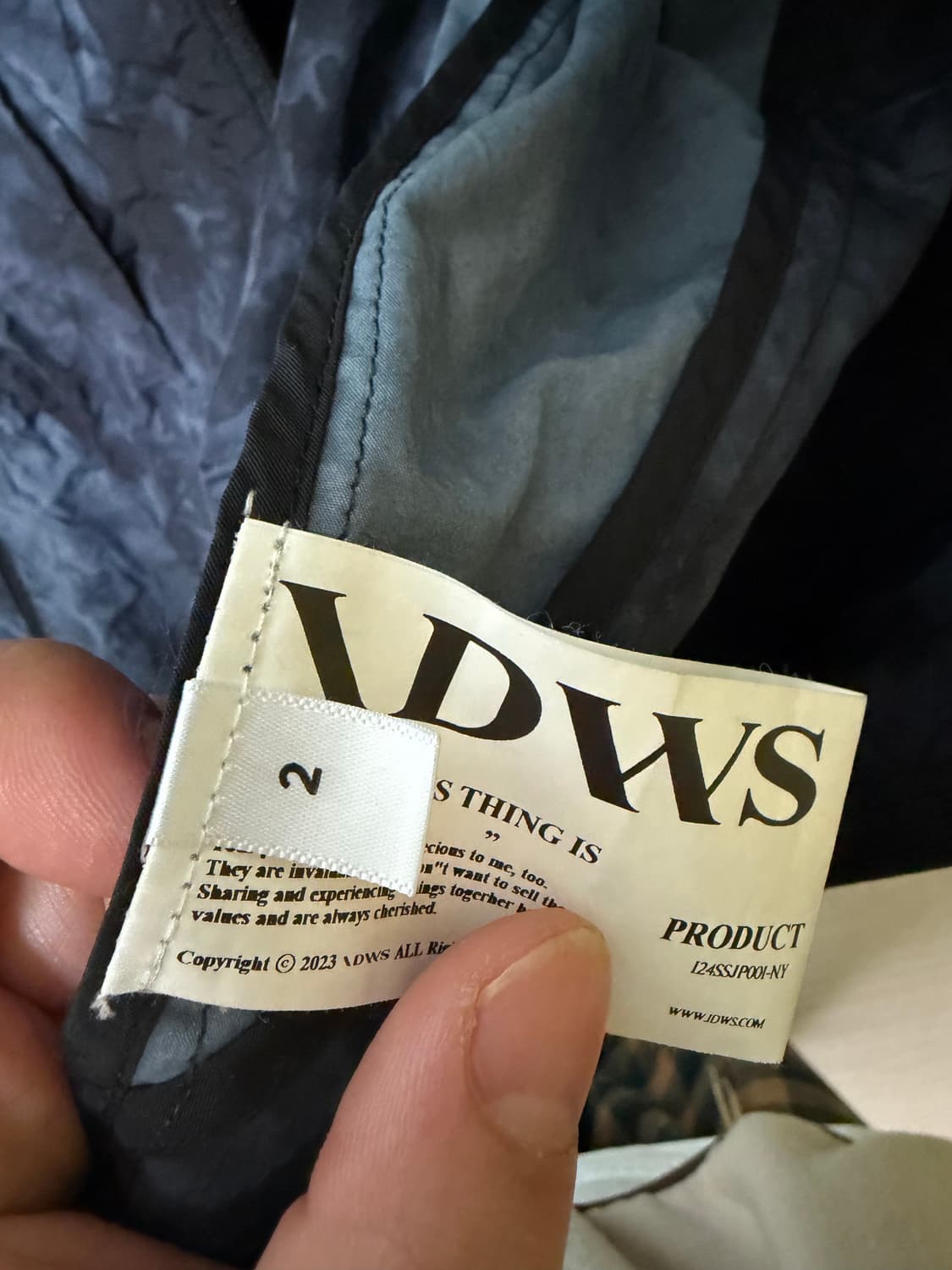 아이돈워너셀 바람막이 상품이미지7