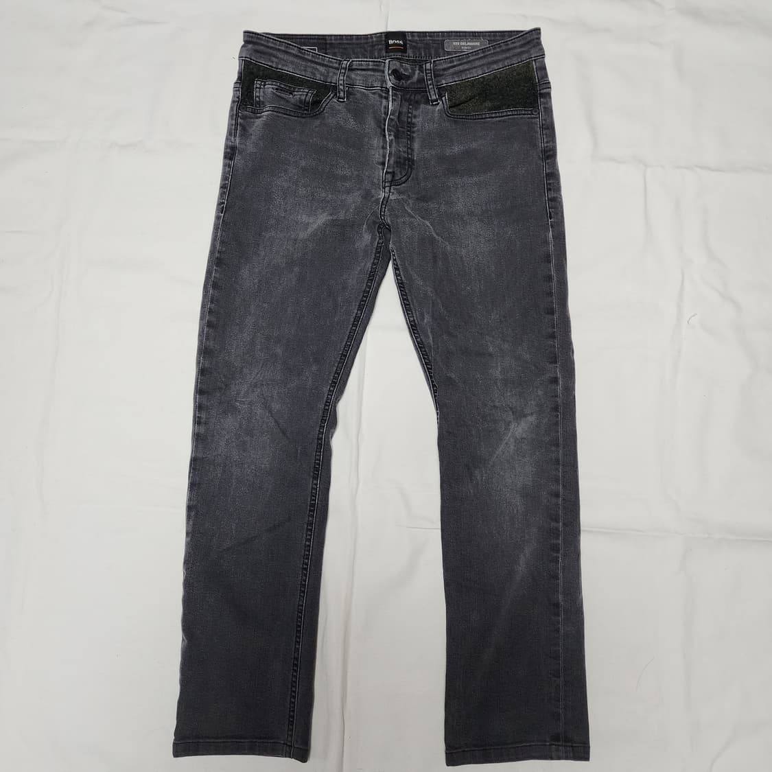 휴고보스 흑청 데님 워싱 팬츠 상품이미지2