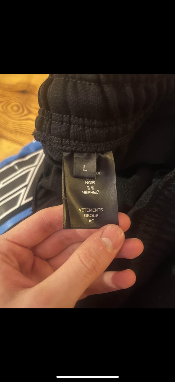 [L] 22FW 베트멍 하이스피드 스웻 팬츠 상품이미지5