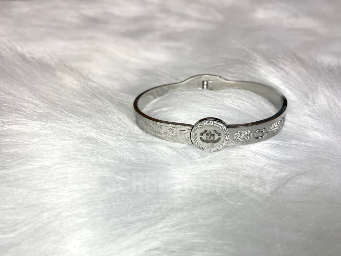 구찌 실버 인터로킹 빈티지 팔찌 상품이미지9