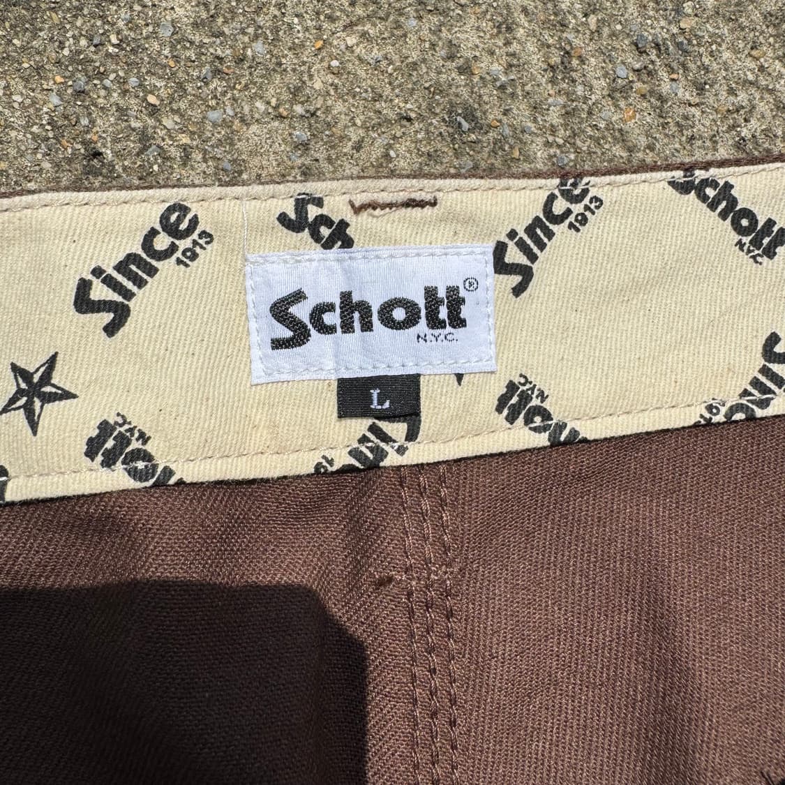[32] Schott 쇼트 코튼 카펜터 워크 팬츠 상품이미지8